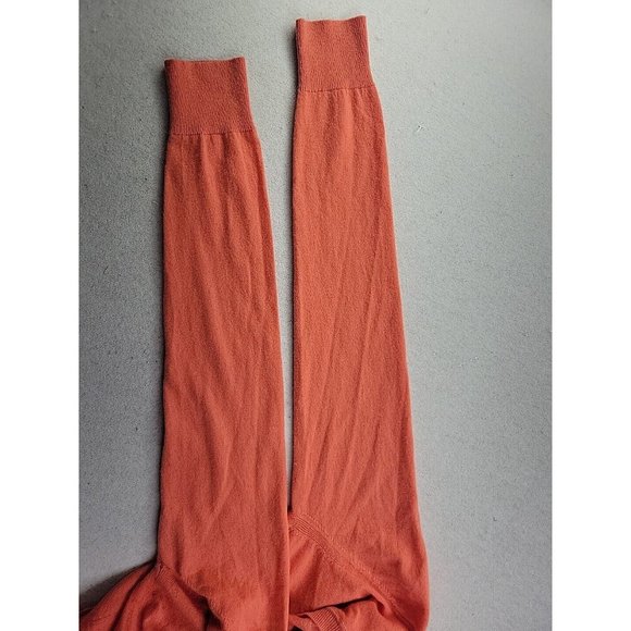 Banana Republic Todd & Duncan Women's S Orange Cashmere Knit Cardigan Sweater - Picture 6 of 7